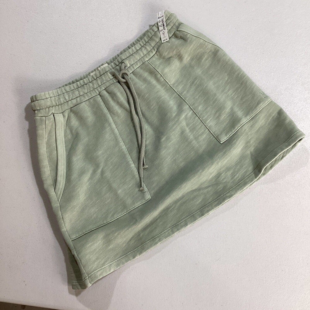 Madewell Sage Green Mini Skirt